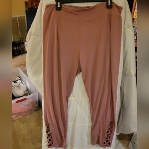 Ready To Go Yoga Cropped Pants 3X Knit Pullon